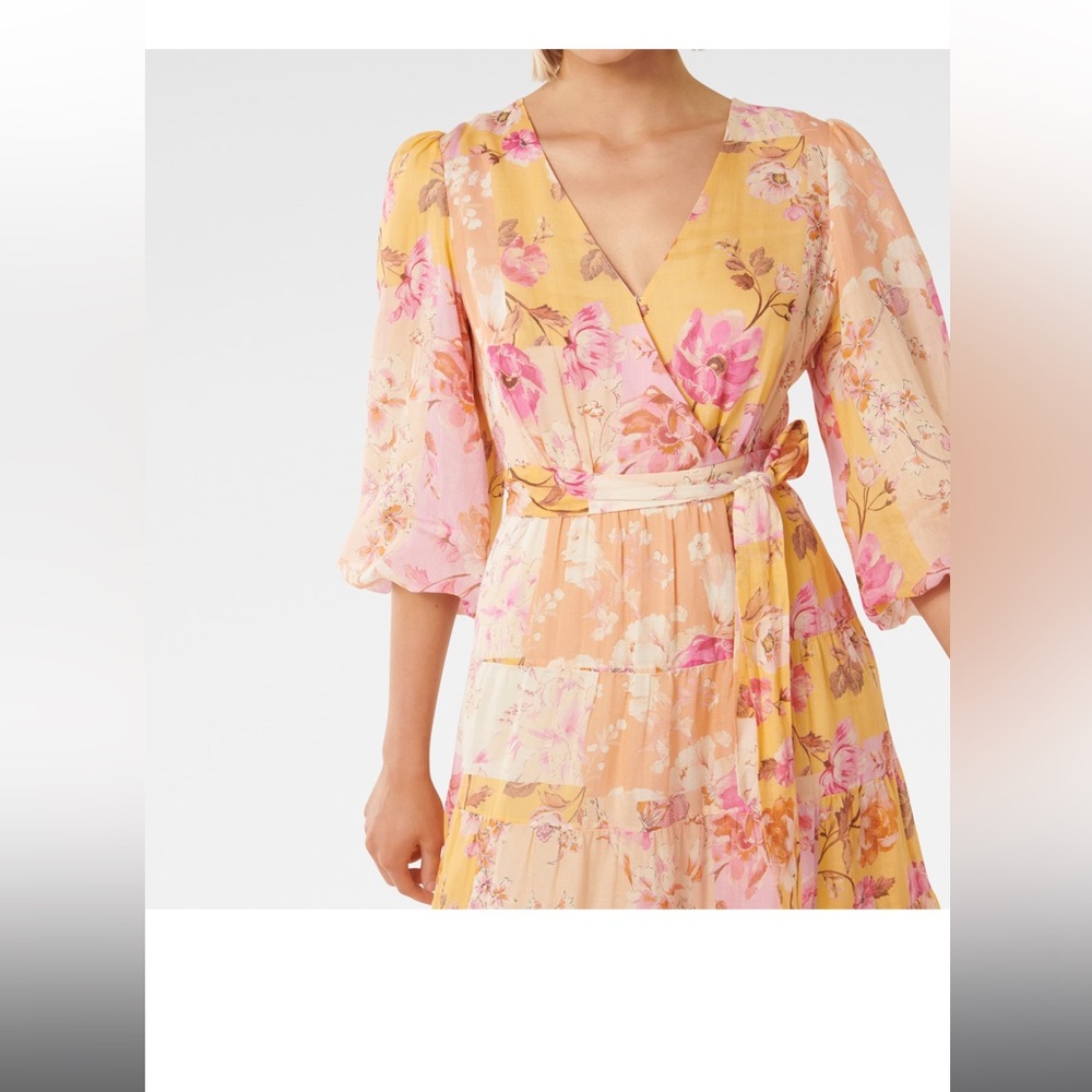 Forever new floral midi dress